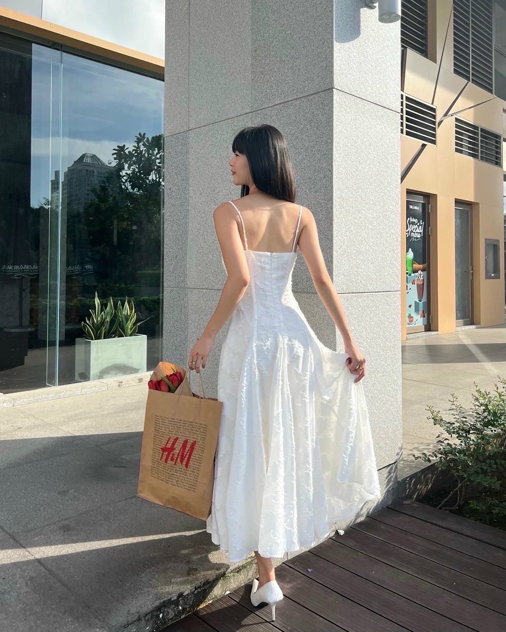 Đầm maxi 2 dây