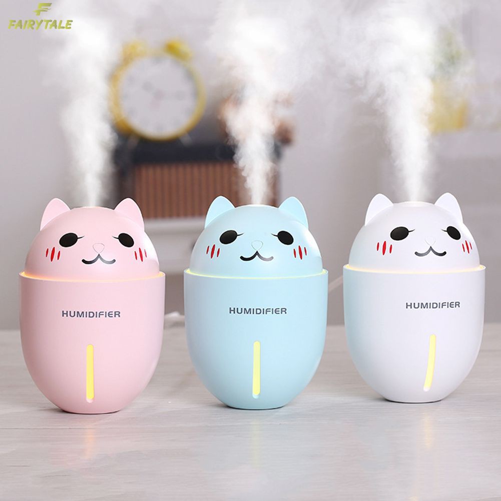 Mèo phun sương 3 chức năng trong 1 - phun sương - đèn led - quạt
