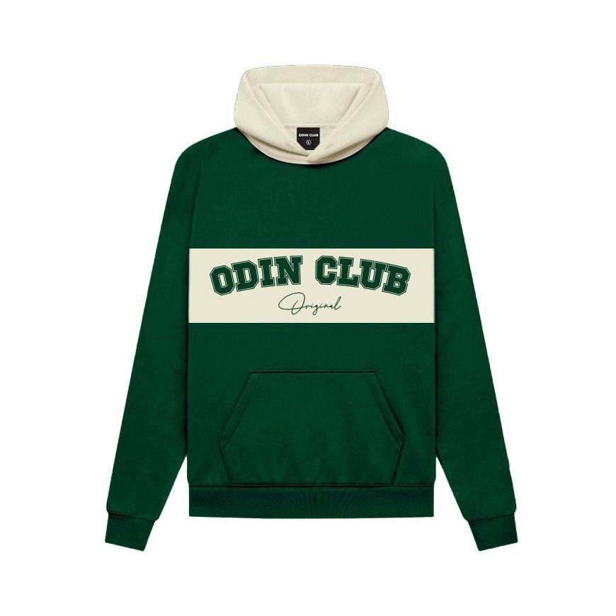 Áo Hoodie oversize ODIN CLUB Striped Original, Áo hoodie form rộng nam nữ ODIN, Local Brand ODIN CLUB