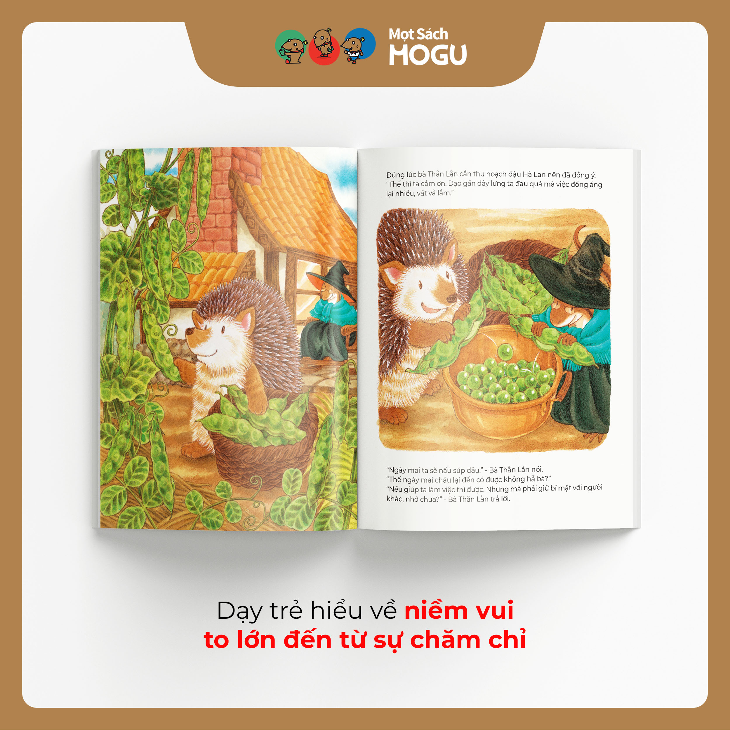 Truyện Ehon bé 3-4-5 tuổi - Tiệm súp lừng danh