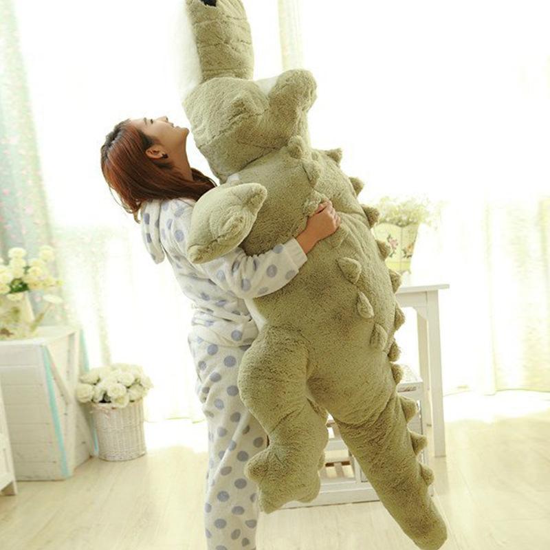 Hàng Mới 200Cm Dễ Thương Size Lớn Mô Phỏng Da Cá Sấu Sang Trọng Đồ Chơi Đệm Gối Đồ Chơi Cho Bé Gái Đồ Chơi Trẻ Em