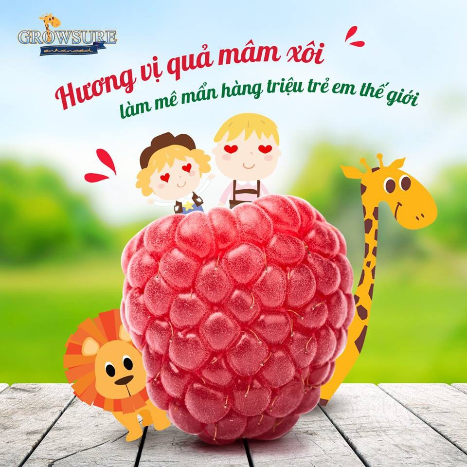 GROWSURE ENHANCED Siro tăng đề kháng Vita Signature Hộp 10 gói 5ml