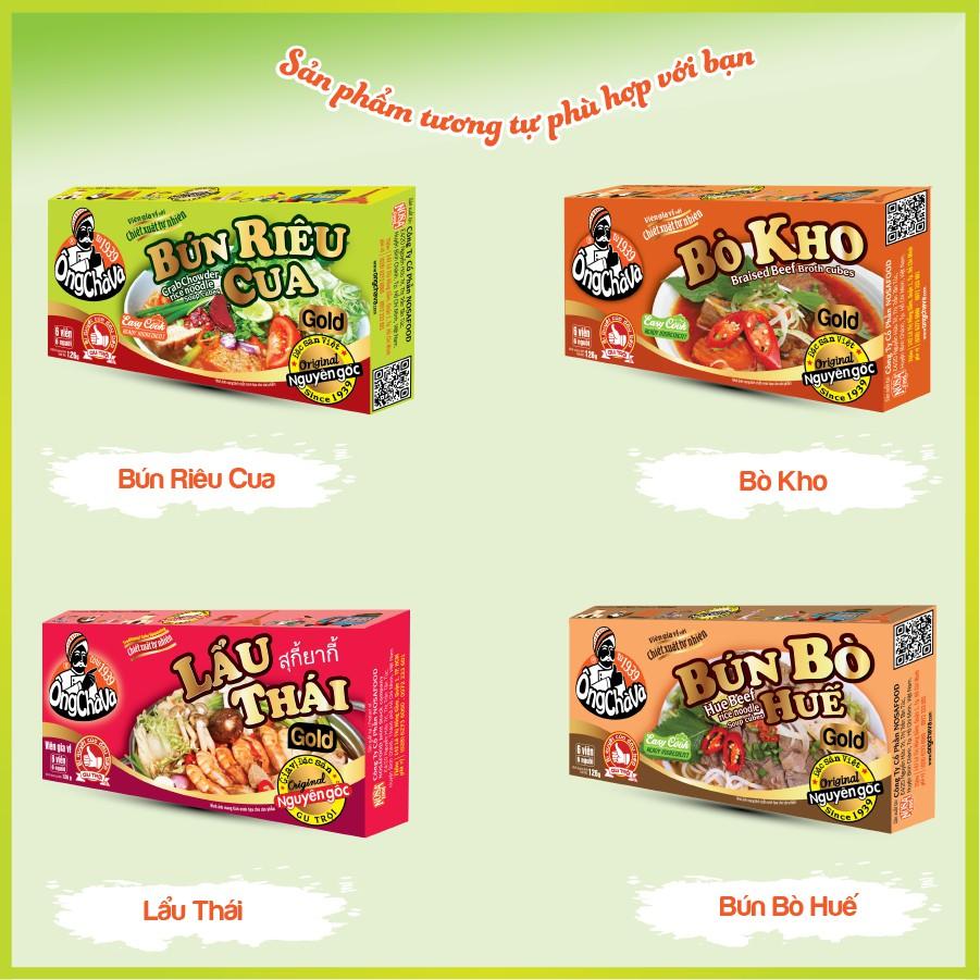 Viên Gia Vị Hủ Tiếu Nam Vang Ông Chà Và Gold 126gr