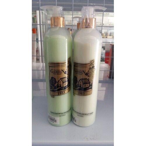 Cặp dầu gội + dầu xả Garden 1100ml
