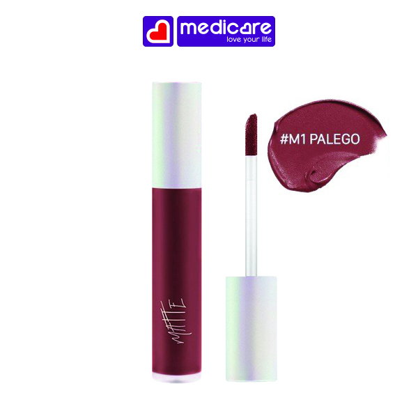 Son kem VACOSI matte lip cream mềm mại căng mướt 7g