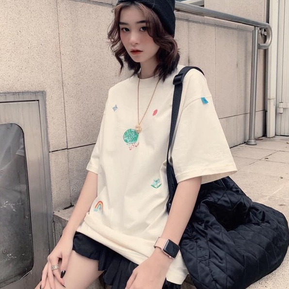 Áo thun tay lỡ Local brand Love you 300k Special , Tee form rộng nam nữ oversize , Full Tag Phong cách Unisex - Gin store
