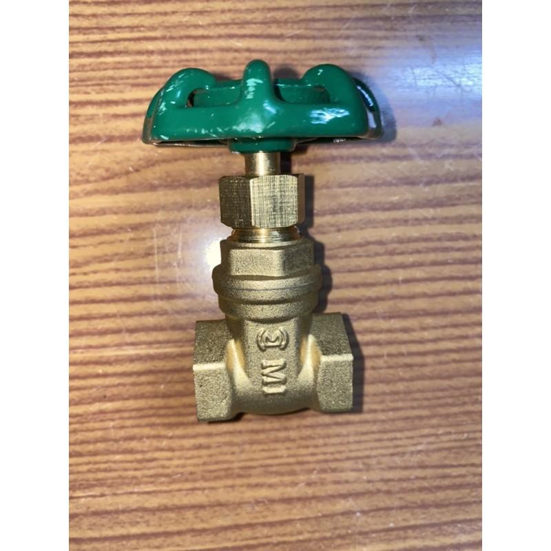 Van cửa đồng, Van khoá nước tay vặn đồng thau Minh Hoà 21mm, 27mm, 34mm, 42mm