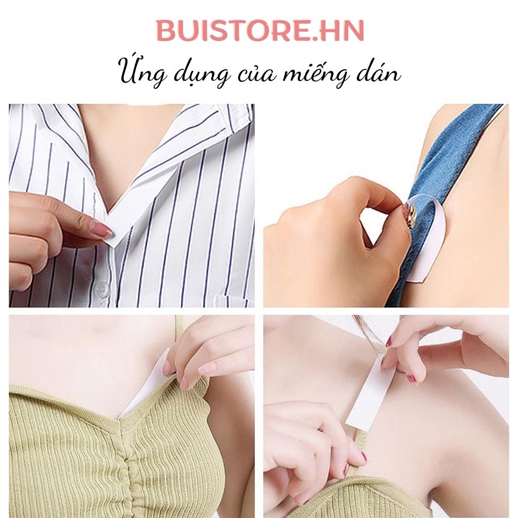 Hình ảnh Băng dính thời trang cố định quần áo- Miếng dán áo chống hở unisex