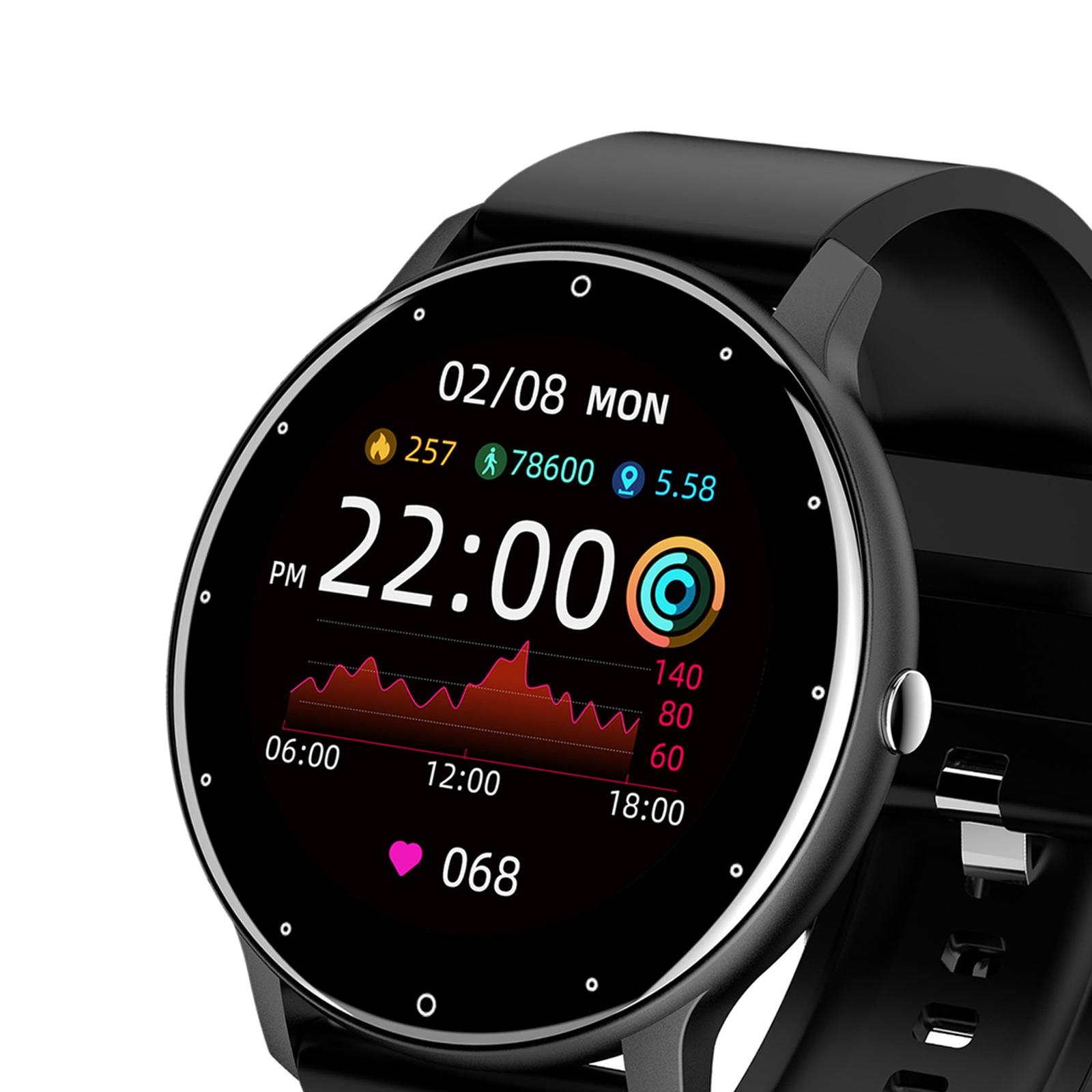 Smart Watch, Fitness Tracker, Activity Tracker with 1.28 Inch Touch Screen, Waterproof Smartwatch with Sleep Monitor, Step Counter for Women Men