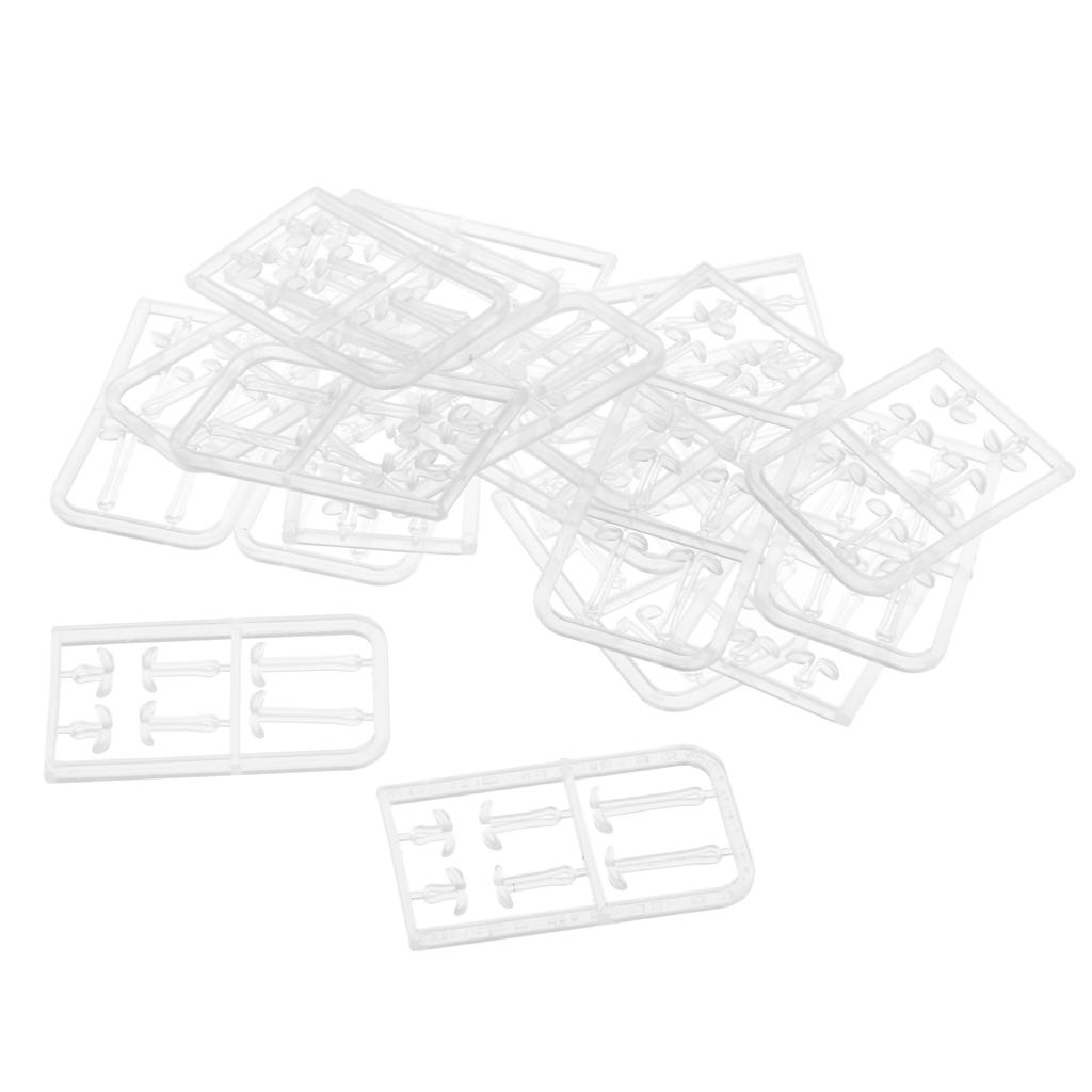 120Pcs Carp Hair Rig Fishing Bait Boilie Stops Plastic V Stopper