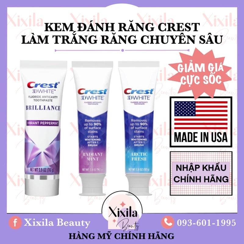 Hàng Mỹ - Kem đánh răng Creest 3D White Brilliance làm trắng răng vượt trội