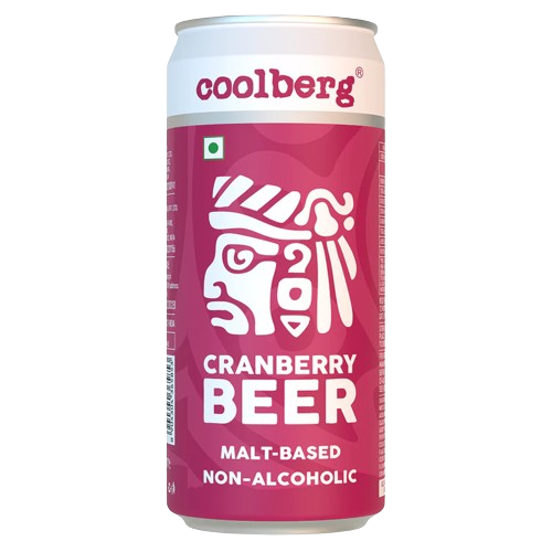 Coolberg nước trái cây vị nam việt quất nước uống có ga Coolberg Cranberry Non Alcoholic 300ml