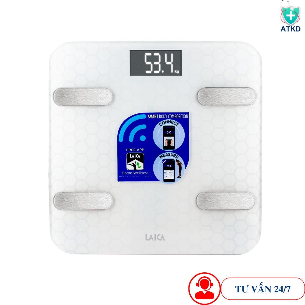 Cân điện tử thông minh LAICA PS7011