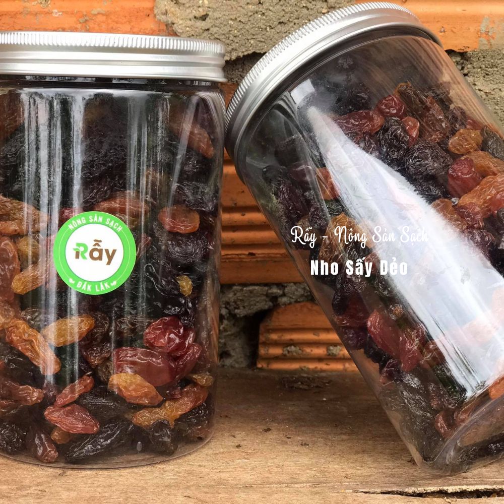 Nho khô Mỹ sấy mọng mixed 3 màu chua ngọt tự nhiên nhập khẩu Mỹ cao cấp