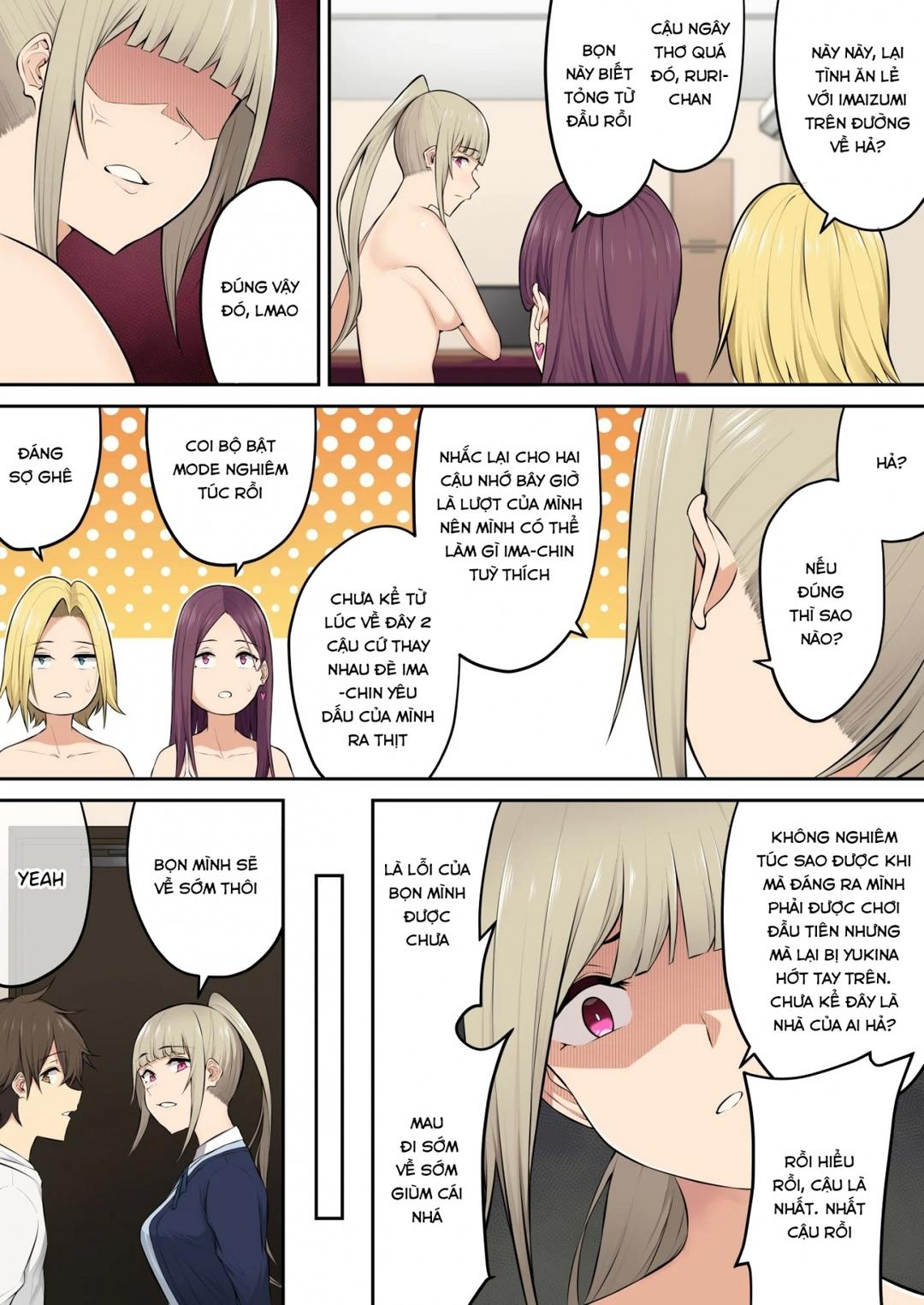 imaizumi đưa cả bầy gyaru về nhà mình chapter 4 26