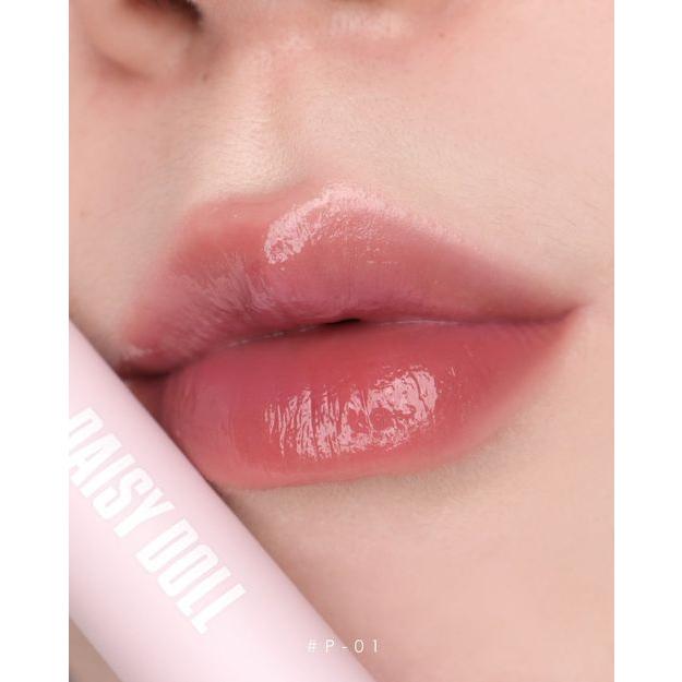 Hình ảnh Son Tint Dạng Kem Bóng Daisy Doll By Mary Quant Nhật Bản Cho Đôi Môi Mọng Nước, Căng Mướt P-01 Sweet Mauve 5g