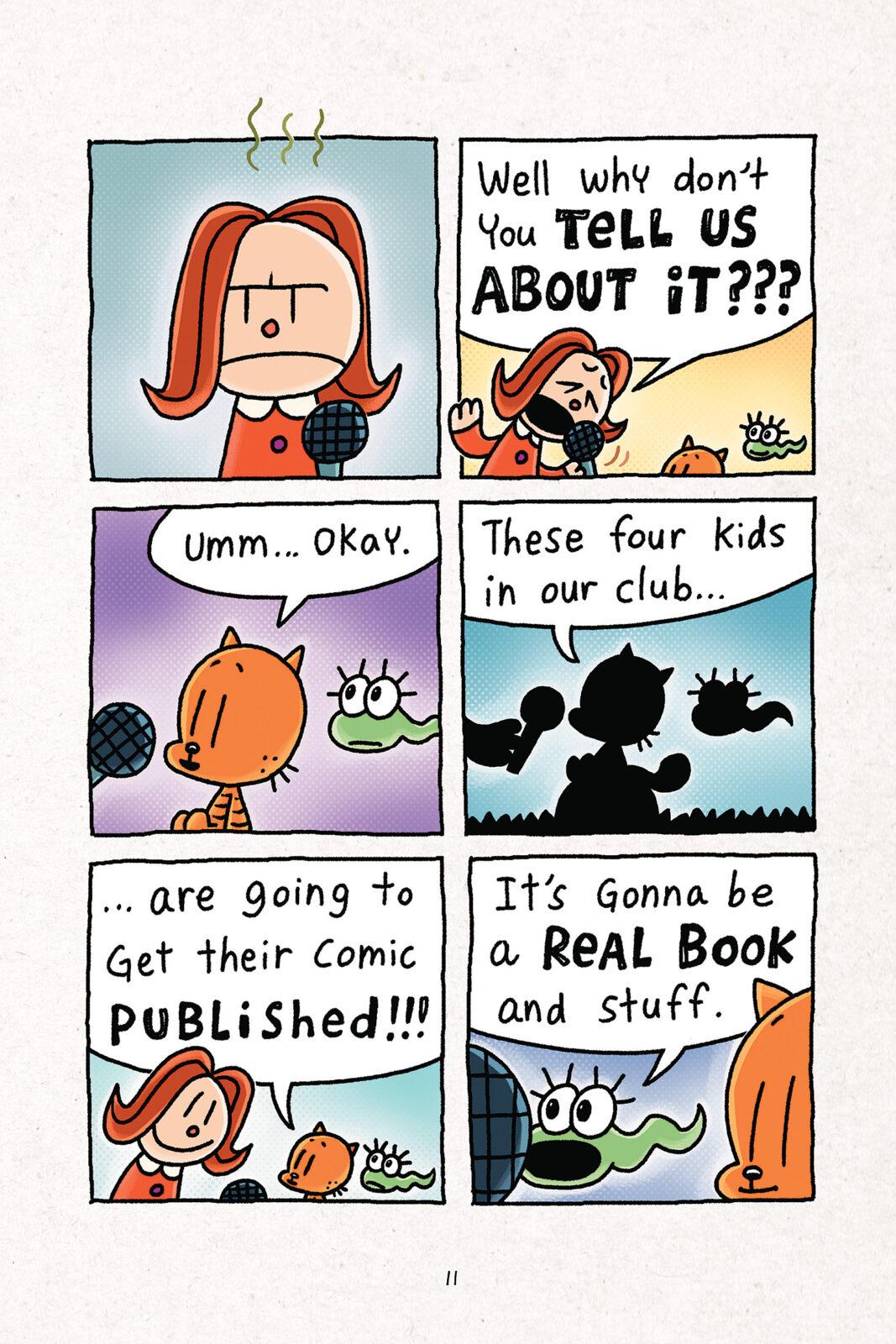 Sách ngoại văn: Cat Kid Comic Club #4 - Collaborations - A Graphic Novel