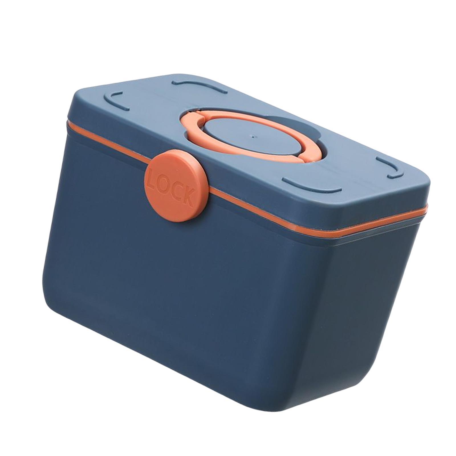 First Aid Kit Container Organizer Storage Box Container for Outdoor Office Car Camping