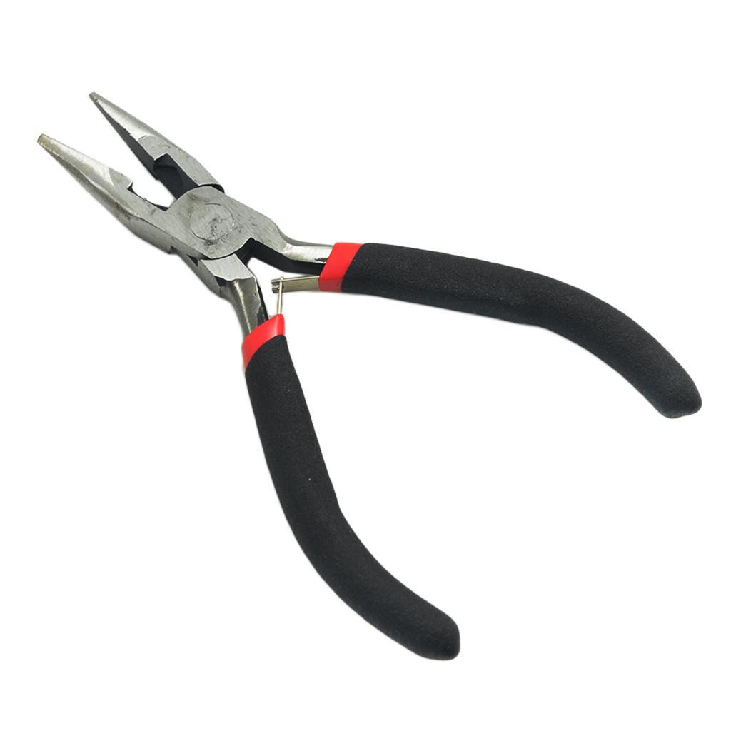 DIY 4.5'' Mini Needle Nose Jewelry Pliers DIY Jewelry Making Bead Fixing Pliers Handmade Jewelry Handmade Carbon Steel Tool