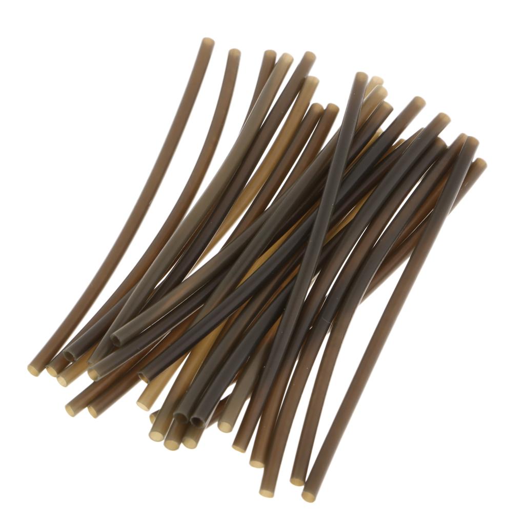 25pcs Rig Tube Carp Fishing Heat Shrink Rig Sleeve Hook Line Connector S