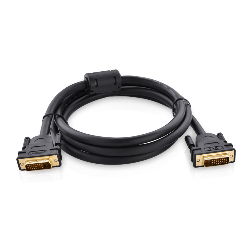 Cáp tín hiệu DVI-D 2 đầu đực dài 5m UGREEN DV101 11608 - Hàng Chính Hãng