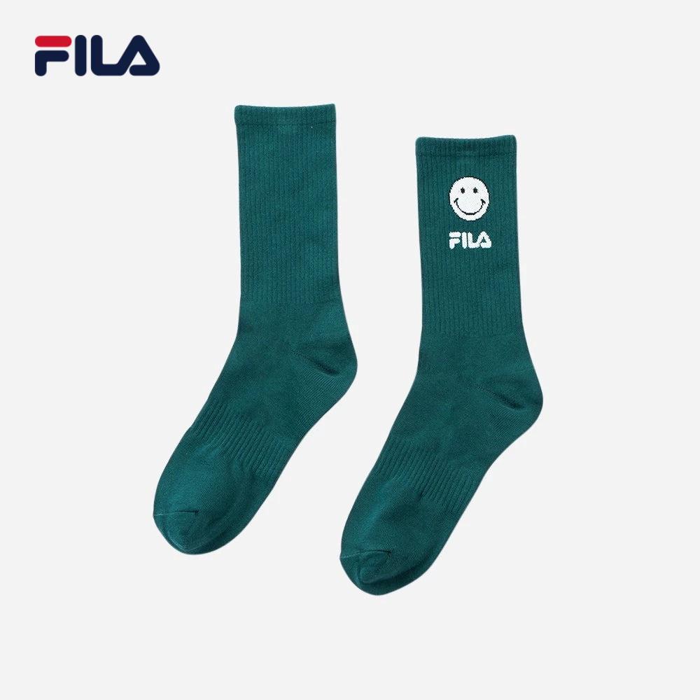 Vớ thể thao unisex Fila Tennis Club X Smiley - FW3SCF4S01X-DGR