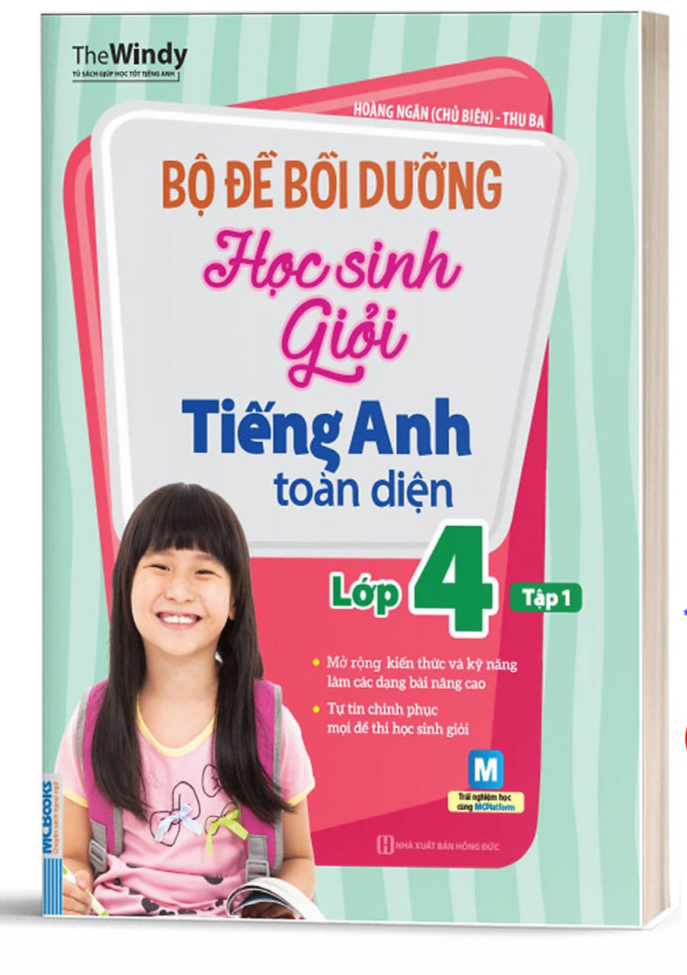 Combo 2 Tập Bộ Đề Bồi Dưỡng Học Sinh Giỏi Tiếng Anh Toàn Diện Lớp 4 & Tập 2 - Bản Quyền