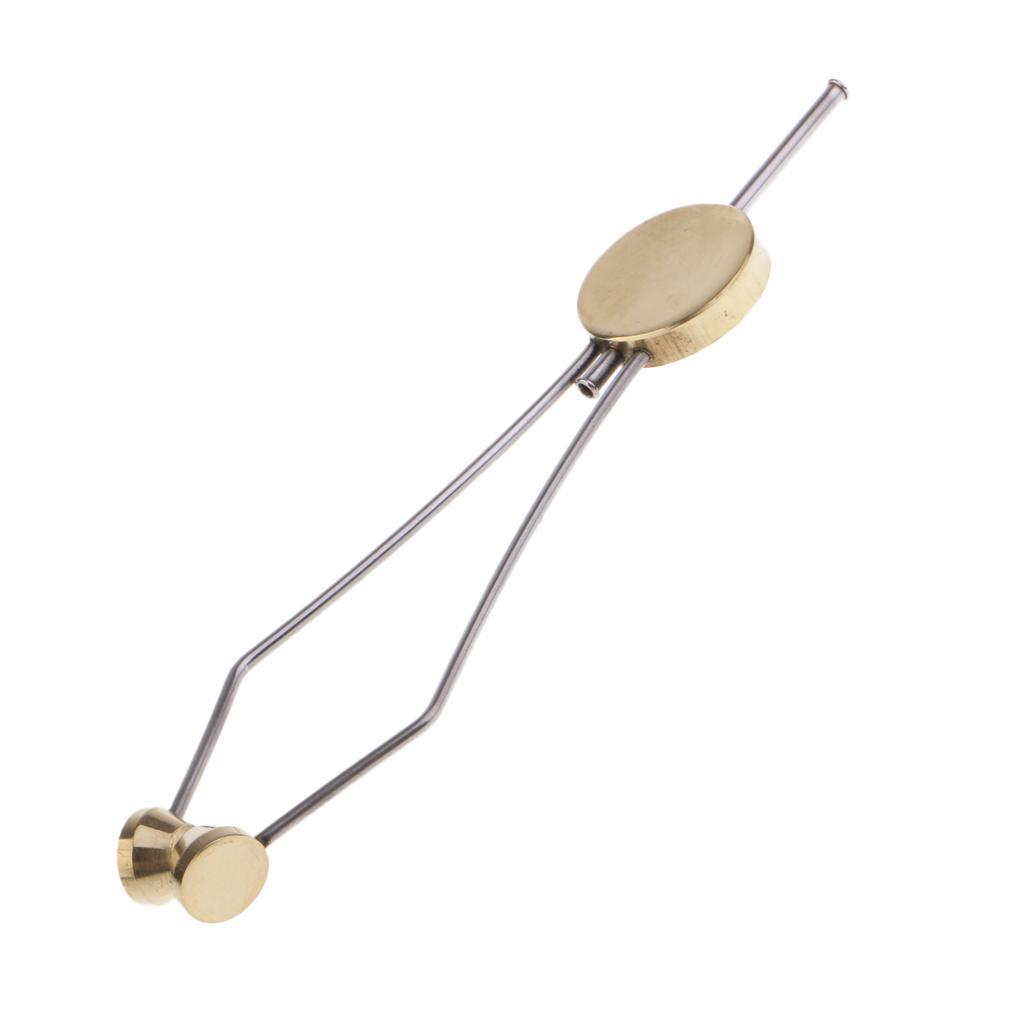 4xStainless Steel And Brass Bobbin Holder, Disc Bobbin Holder, Fly Tying Tools