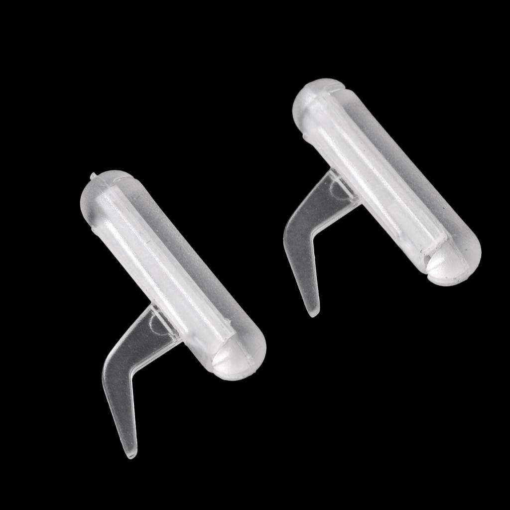 10pcs Carp Fishing Tackle Accessory Plastic Fishing Tools Anti Clips