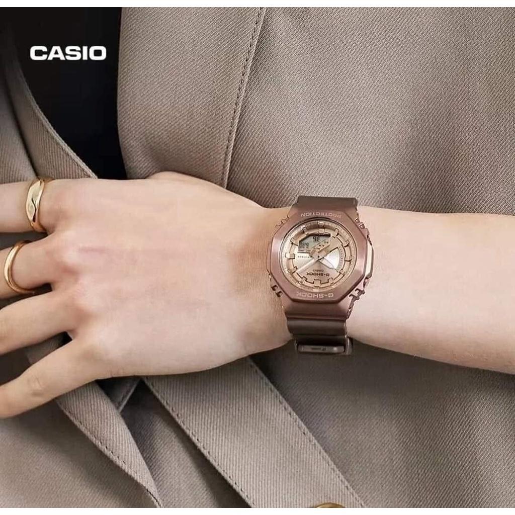 Đồng Hồ Nữ Dây Nhựa Casio G-Shock GM-S2100BR-5ADR | GM-S2100BR-5A