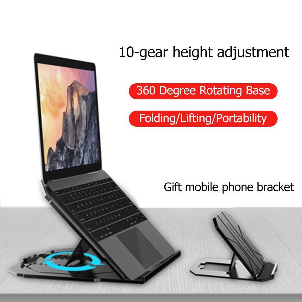 Giá đỡ tản nhiệt cho laptop, điện thoại, máy tính bảng T3 tích hợp giá đỡ điện thoại ( giao màu ngẫu nhiên)