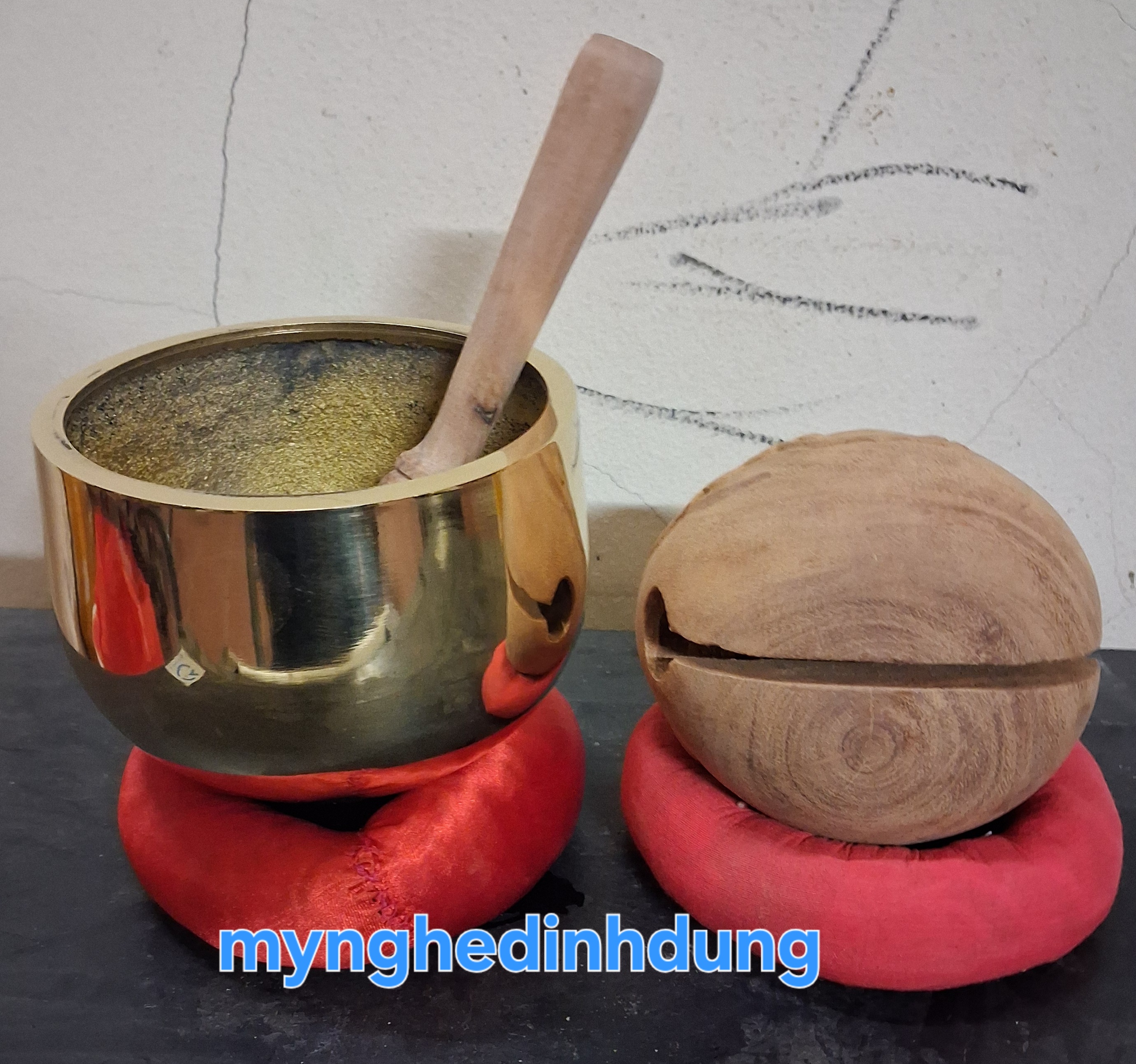 Bộ chuông mõ tụng kinh phật