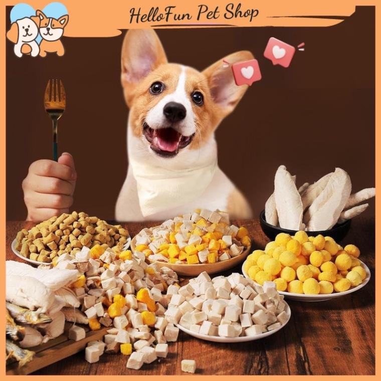 Thức ăn sấy khô cho chó mèo