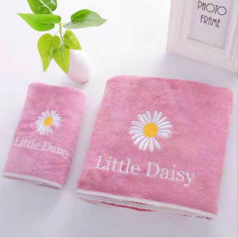 PVN17833 Set 2 khăn tắm hoa cúc T2