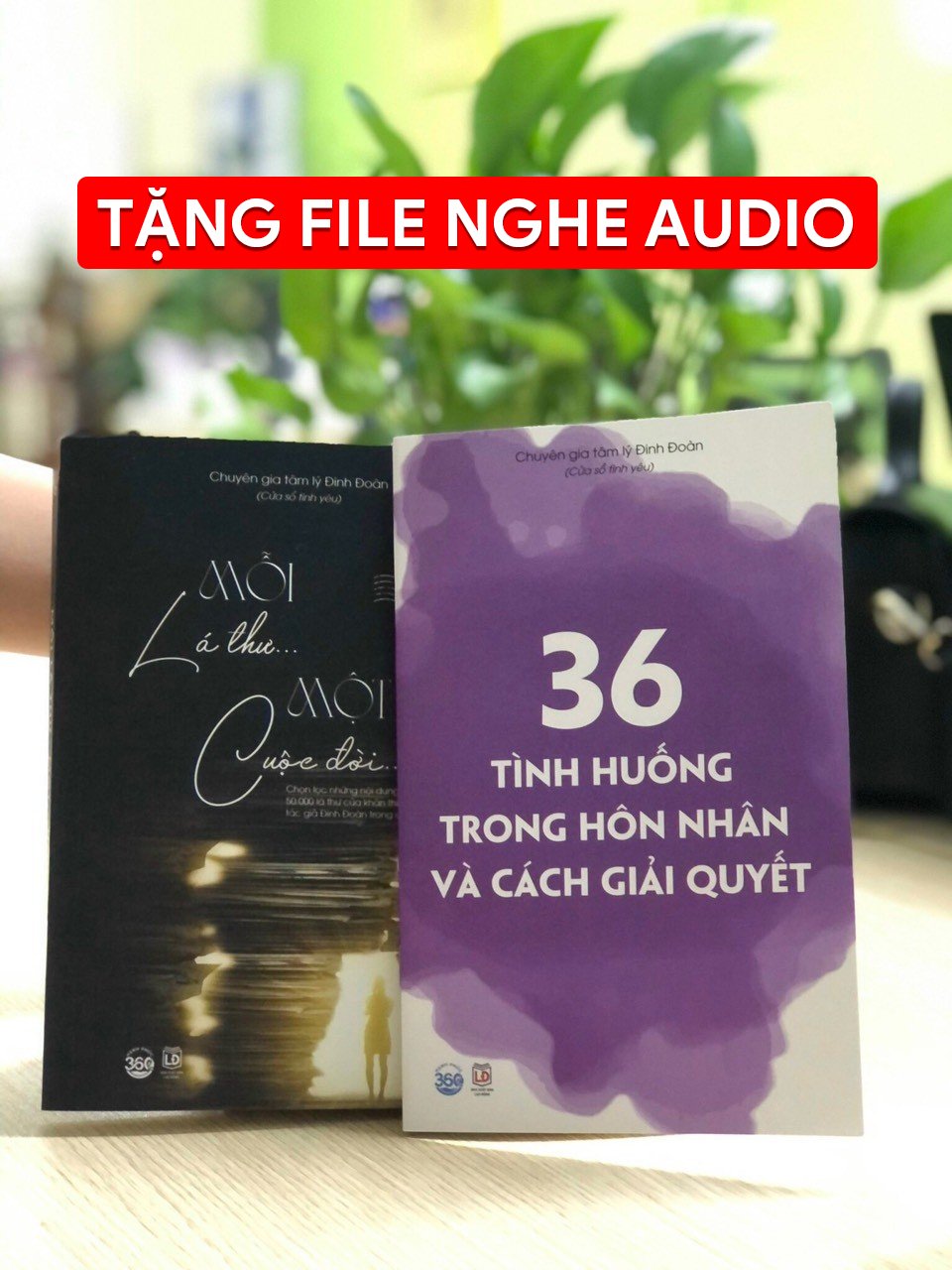 COMBO 2 cuốn Mỗi lá thư - Một cuộc đời , 36 tình huống trong hôn nhân và gia đình