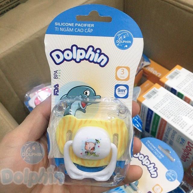 Núm ti giả/ ti ngậm cao cấp Dolphin (B1,B2,B3) dành cho bé - DP026A