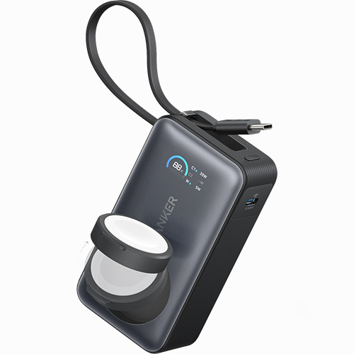 Sạc dự phòng Anker MagGo Power Bank 1C 35W 10000mAh A1657 - Hàng chính hãng