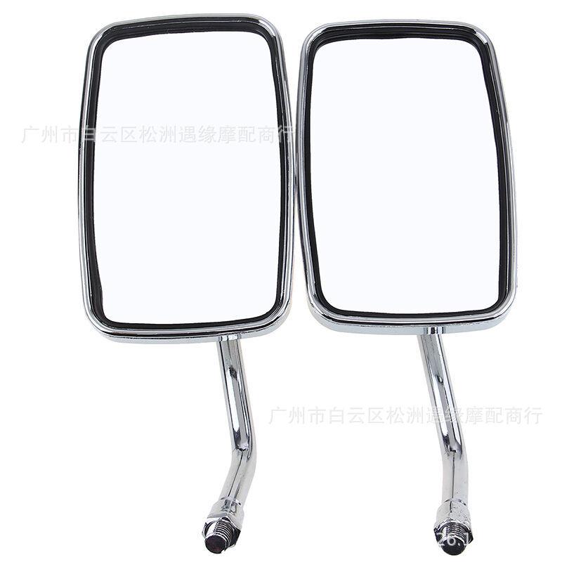 Giao hàng nhanh ô tô điện xe máy đổi đảo chiều phong cách retro gương chiếu hậu ba bánh gương vuông 10MM