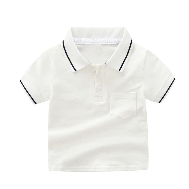 ÁO POLO COTTON BÉ TRAI 11-30KG BASIC