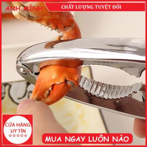 Dụng cụ kẹp càng cua, ghẹ và tách các loại vỏ, hạt cứng inox Anh Minh siêu bền cao cấp