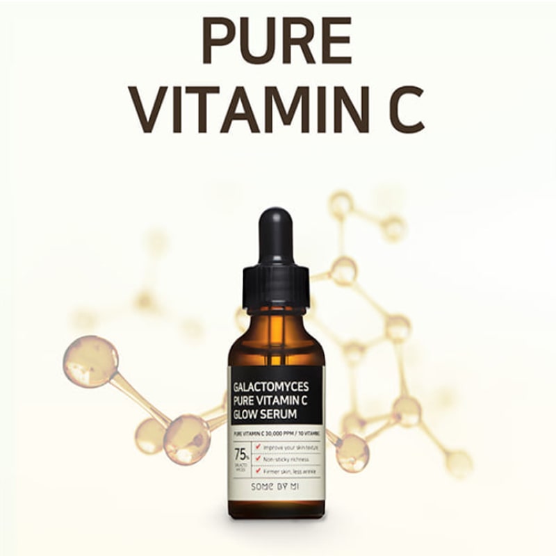 Serum dưỡng trắng Some By Mi Galactomyces Pure Vitamin C Glow Serum 30ml