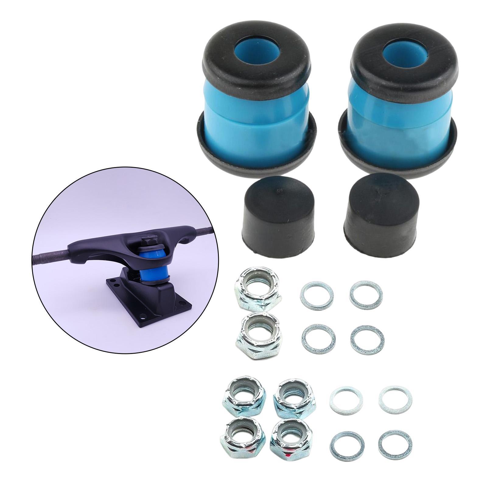 Spacer Washer, Hardware Set Repair Nuts Kit for Skateboard Bearing Spacers and Truck Washers Speed Rings Longboard Accessories Parts