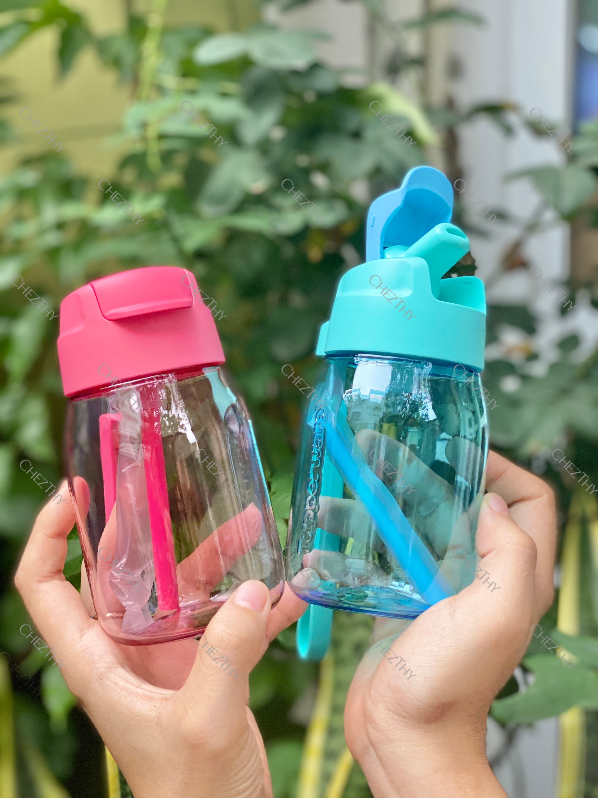 Bình nước Mini Lohas 350ml with straw - Tupperware chính hãng