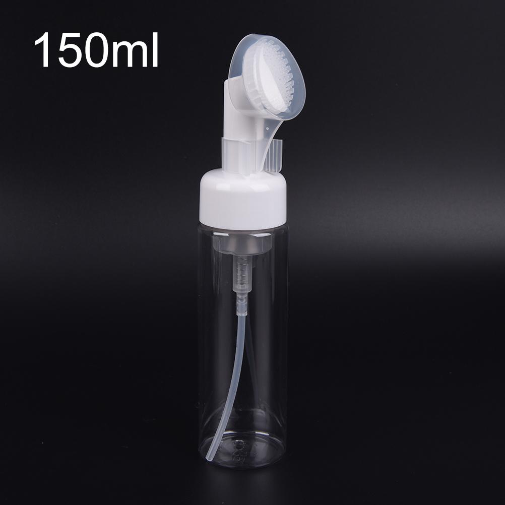 Chai PET rỗng đựng xà phòng/sữa rửa mặt bằng silicon tiện dụng