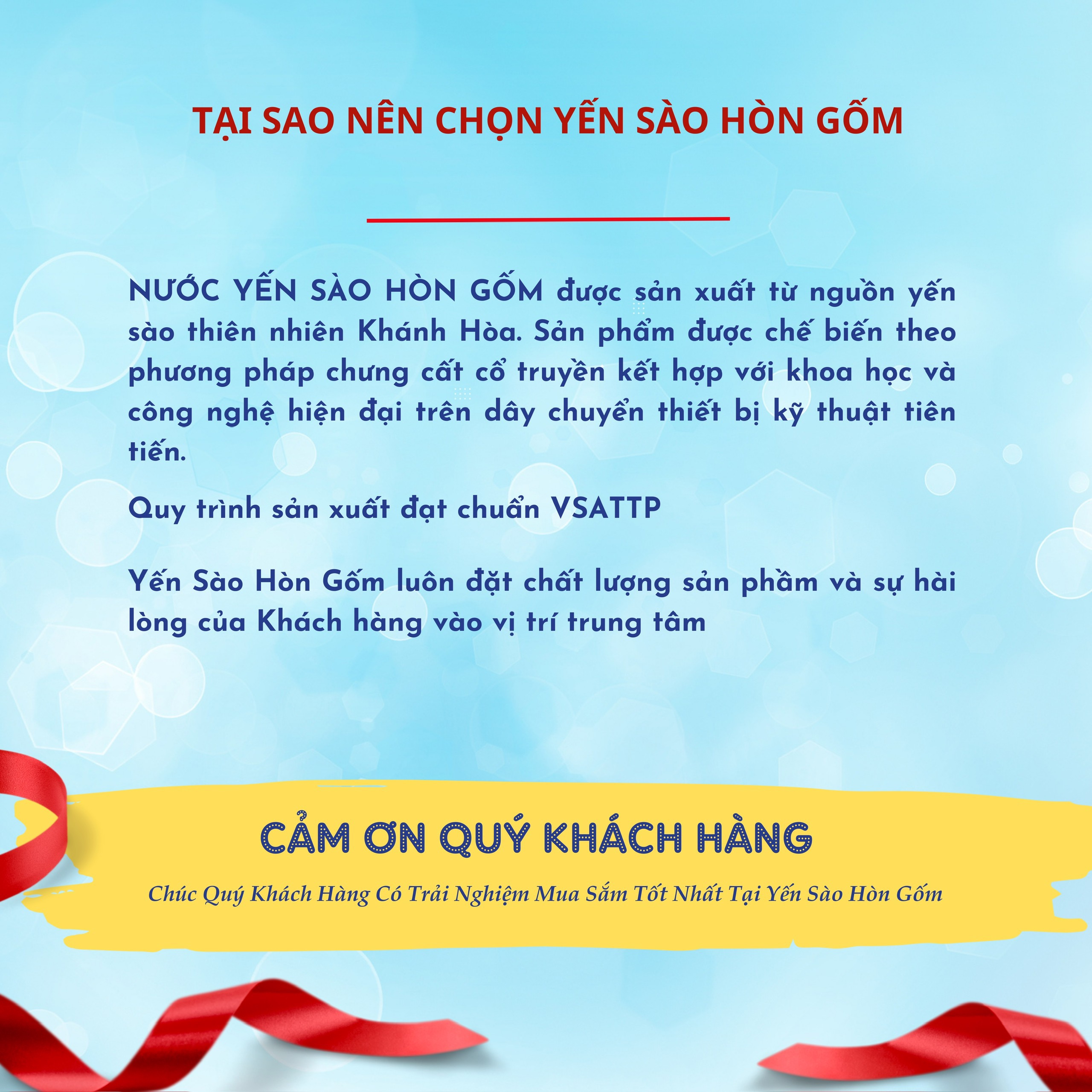 [Hộp 6 lọ x 70ml] Nước Yến Sào Chưng Đường Phèn - Yến Sào Hòn Gốm Chính Hiệu Khánh Hoà - HG SALANGANES NEST