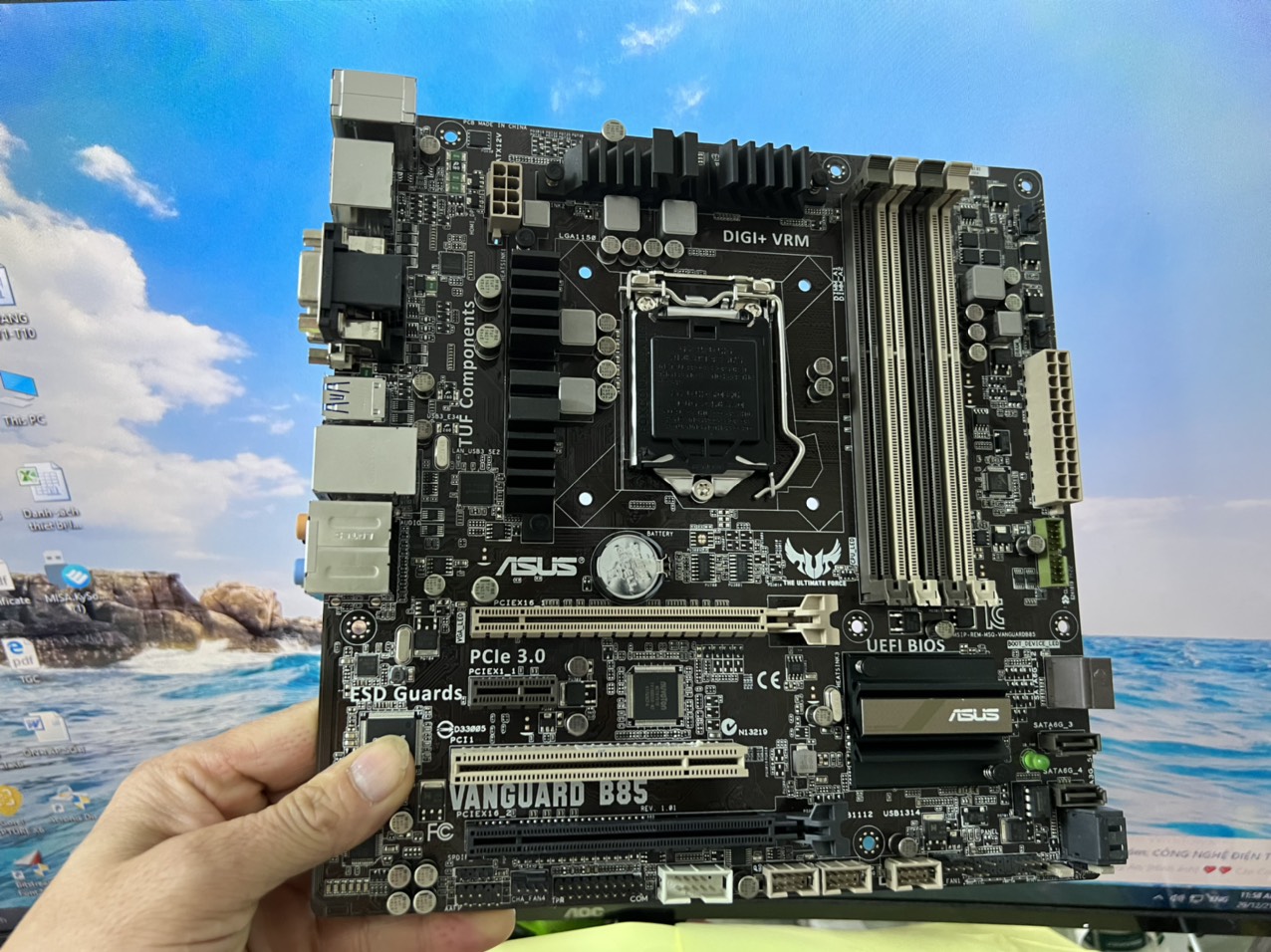 Bo Mạch Chủ (Mainboard) ASUS B85 VANGUARD (HÀNG CHÍNH HÃNG)