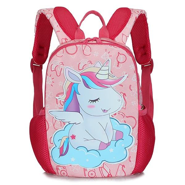 Ba Lô Học Sinh Siêu Nhẹ - Miti BL1082S_PON_H.N_H.D - Ngựa Pony Hồng Nhạt