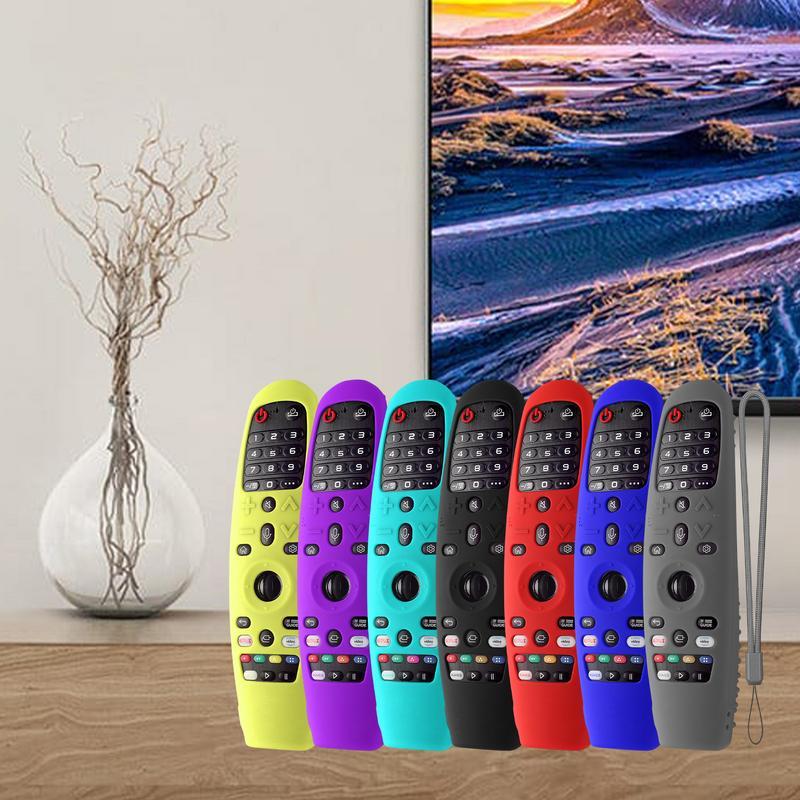 Vỏ silicone từ xa cho LG AN-MR19BA AN-MR18BA TV Magic điều khiển điều khiển từ xa bảo vệ chống sốc