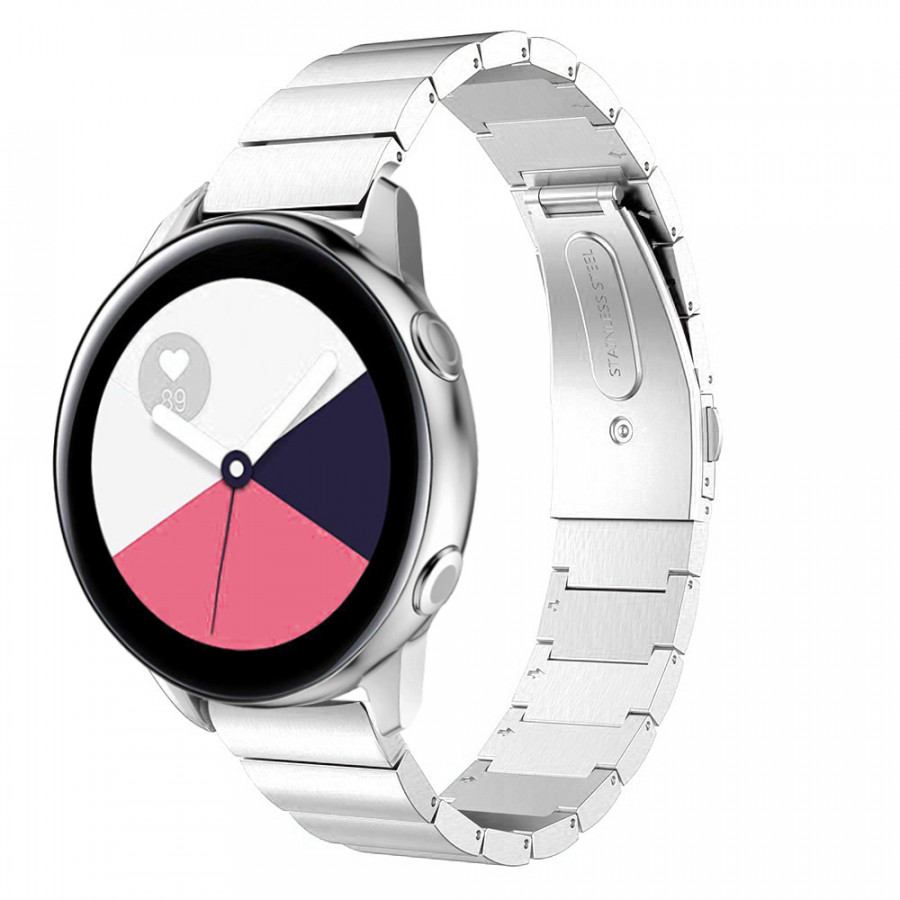 Dây Thép Khối Cho Galaxy Active Watch, Galaxy Watch 42, Gear Sport (Size 20mm) _Hàng NHập Khẩu