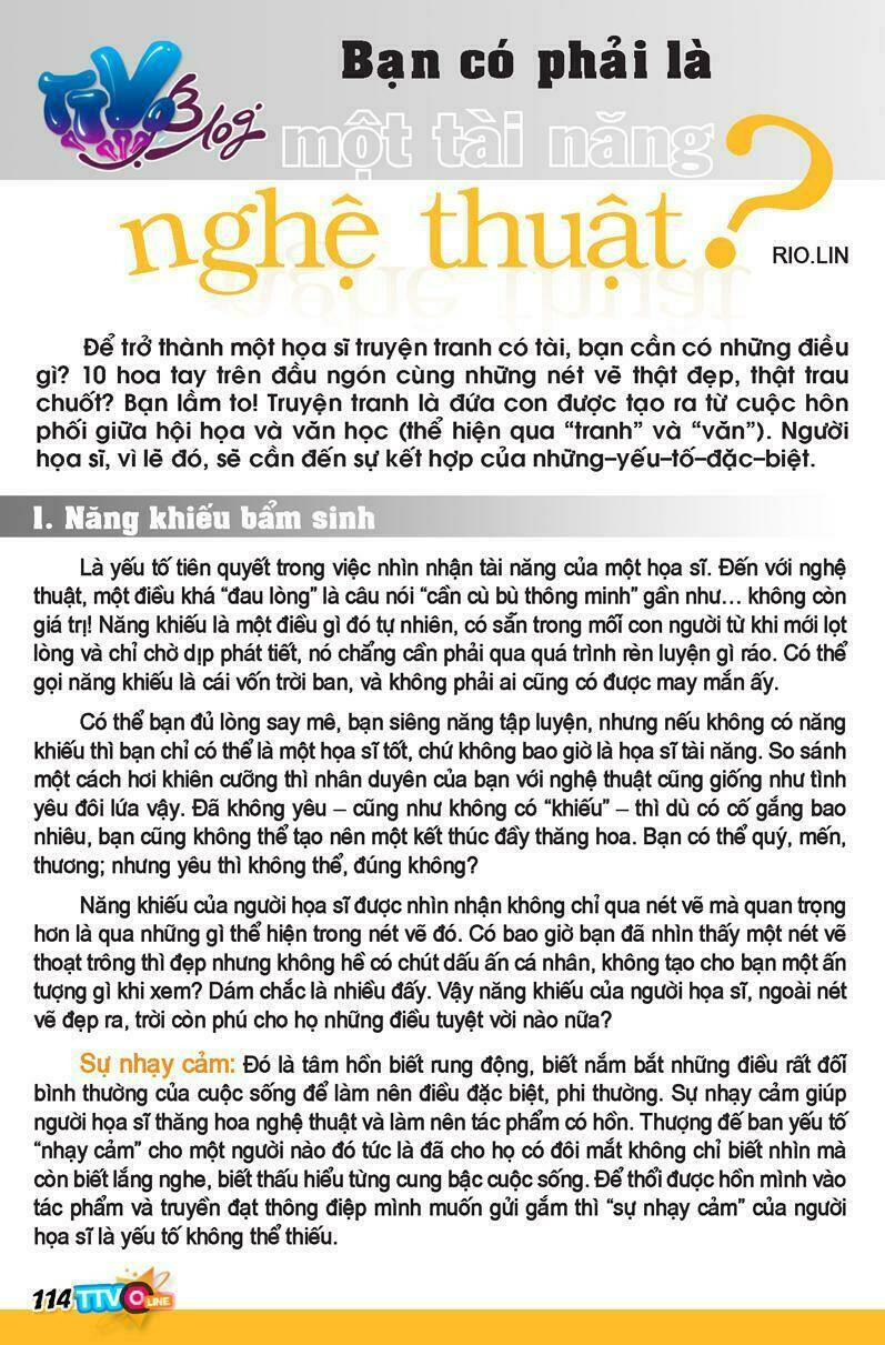 tạp chí truyện tranh việt nam online - ttvo chapter 2 116